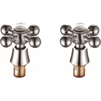 2 ручки с кран-буксой FRAP F0019