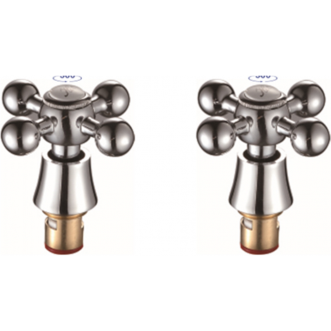 2 ручки с кран-буксой FRAP F0019