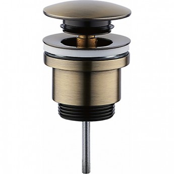 Донный клапан для раковины с переливом и без FRAP F62-4