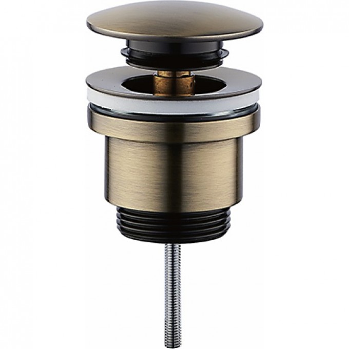 Донный клапан для раковины с переливом и без FRAP F62-4