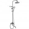Душевая система FRAP с крючками, хром F24003