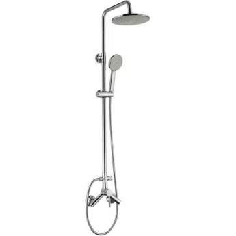 Душевая система FRAP F2409 с верхним душем, хром