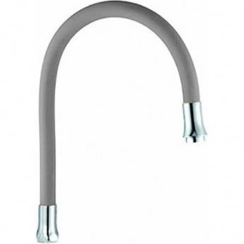 Гибкий излив FRAP F7267 31см серый