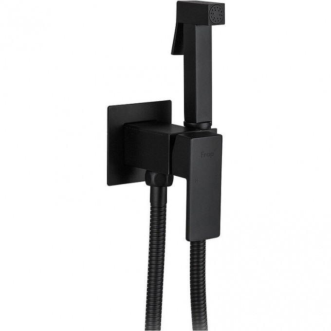 Гигиенический душ FRAP со смесителем, черный матовый F7506-6