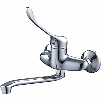 Настенный смеситель локтевой FRAP H54 F4654 хром ф40
