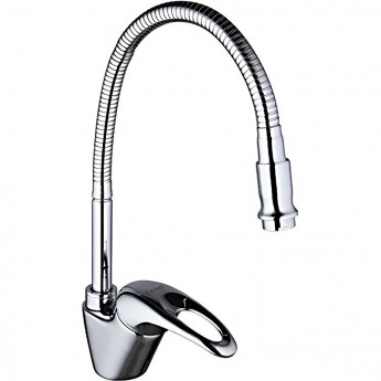 Смеситель для кухни FRAP F4303-1 с гибким изливом хром