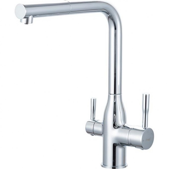 Смеситель для кухни со встроенным фильтром (краном) под питьевую воду FRAP F4396-30