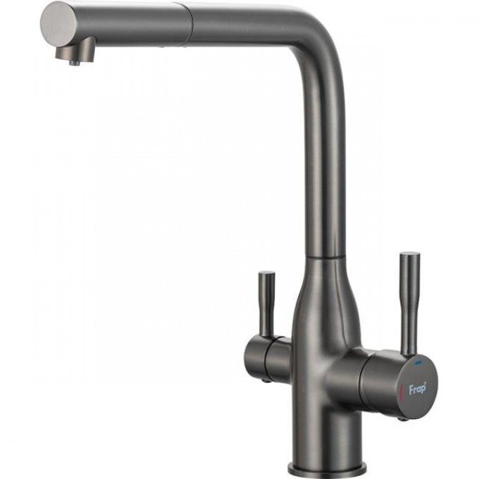 Смеситель для кухни со встроенным фильтром (краном) под питьевую воду FRAP F4396-39