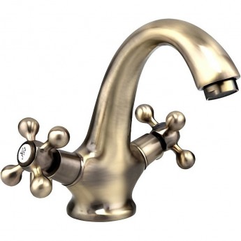 Смеситель для умывальника FRAP F1019-4 бронза