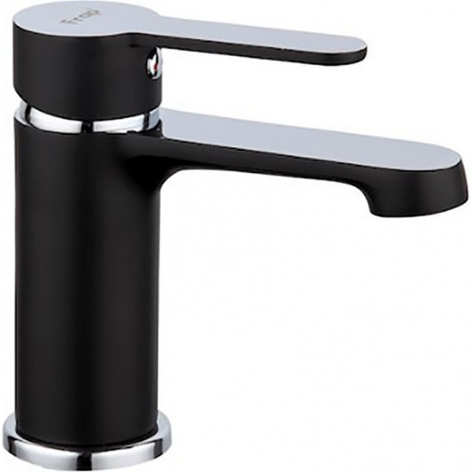 Смеситель для умывальника FRAP черный/хром F1042