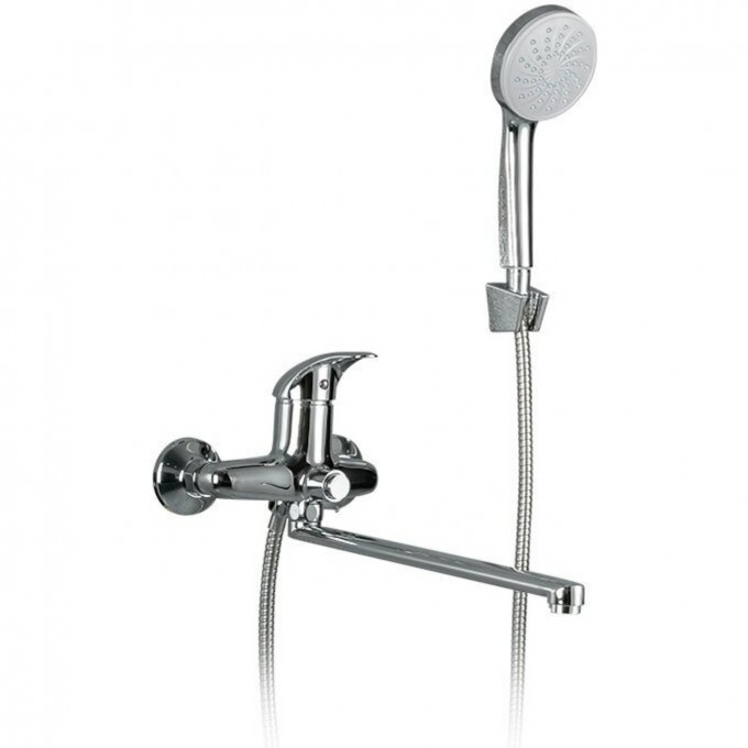 Смеситель для ванны FRAP H02 универсальный Хром F2202-20