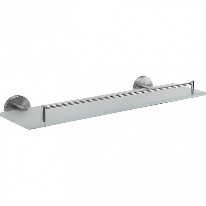 Стеклянная полка для ванной FRAP 301 сатин F30107